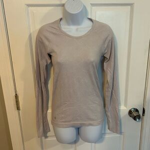Like New Athleta Speedlight Snake Print Long Sleeve Shirt
